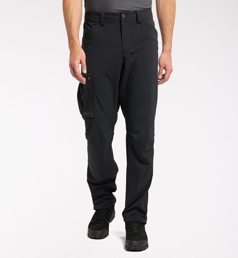 Haglöfs Mid Forest Hiking Pants Black For Mens JTVNC9287 Australia